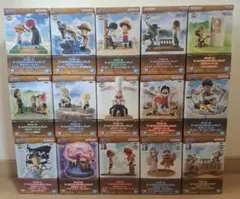 ワンピース ワールドコレクタブルフィギュア ログストーリーズ 15種セット★