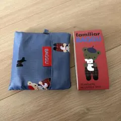 BAGGU くま柄　エコバッグ