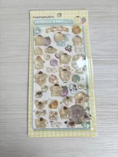 ポムポムプリン　ボンボンドロップシール