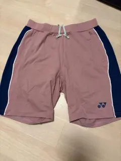 YONEX メッシュハーフパンツ Lサイズ ピンク・ネイビー