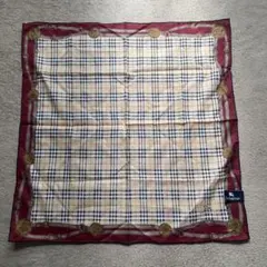BURBERRY コットン ノバチェック ハンカチ