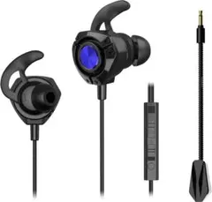[国内販売限定] ゲーミングイヤホン ゲーミングイヤホン マイク付きのサムネイル
