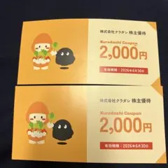 株式会社クラダシ　株主優待券