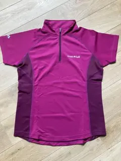 【mont-bell】Women's クールハーフスリーブ ジップシャツ