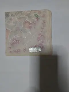 mila schon 絹混ハンカチ 花柄 ピンクのサムネイル