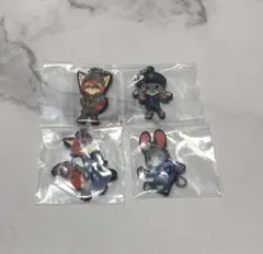 でふぉラバ！ズートピア キーホルダー ジュディ＆ニック