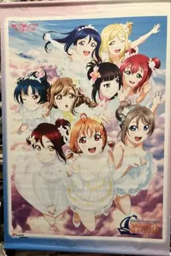 ラブライブサンシャイン Aqours グラブルコラボ アートボード 2年生