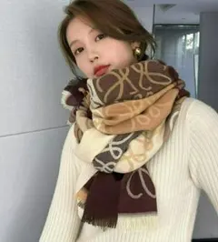 新品！大人気激売れ！フラワー　マフラー　花柄　ストール　大人綺麗　上品