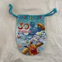東京ディズニーリゾート　30周年　巾着　ドナルド＆デイジー　お土産　匿名配送