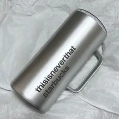 新品 スタバ × thisisneverthat ステンレス タンブラー マグ