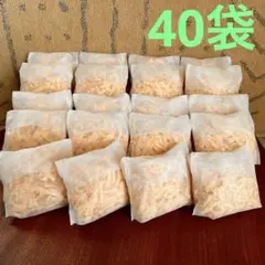 F1 削りたてをお届けします【40袋】国産ヒノキチップ　おがくず　かんなくず