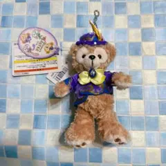 ディズニー　ダッフィー ストラップ ぬいぐるみ　バッジ