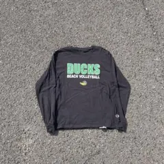 古着 00s ヴィンテージ トレーナー ロンT チャンピオン ロゴ ブラック M