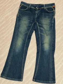 ジョージアラブ デニム ブルー ブーツカット