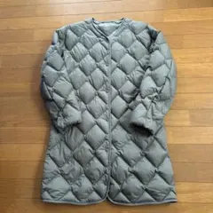 美品★UNIQLOウルトラライトダウンリラックスコート　カーキ　M