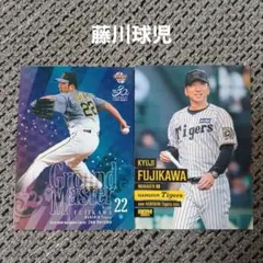 藤川球児 阪神タイガース BBM カード　2枚セット