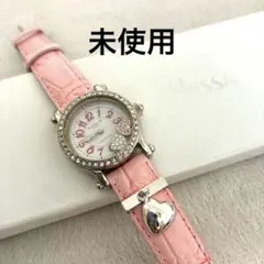 値下げ⭐️未使用 AlessandraOlla 腕時計 ピンク ハート チャーム付のサムネイル