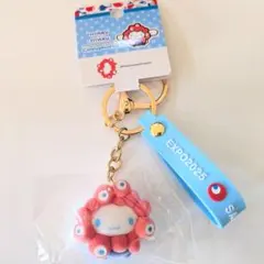 시나모롤 ミャクミャク マスコット ストラップ フロッキー 万博