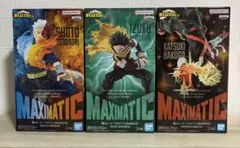 【ヒロアカ】MAXIMATIC 緑谷出久 爆豪勝己 轟 焦凍 フィギュアセット