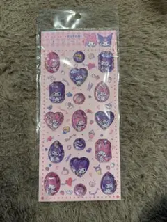 マイメロとクロミストーンシール