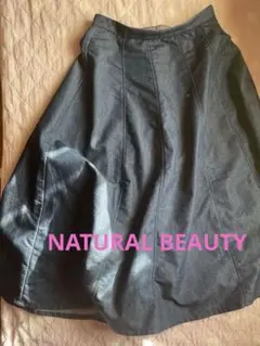 NATURAL BEAUTY　デニム フレアスカート