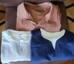 ノーブランド　メンズ服半袖まとめ売り　Lサイズ