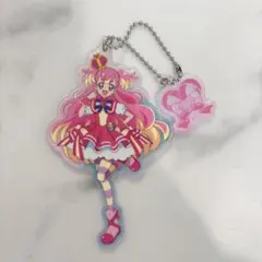 わんだふる!ぷりきゅあ　キュアワンダフル　こむぎ　アクスタキーホルダー