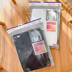 【未開封】UNIQLO ヒートテック クルーネックT(九部袖) L 2枚セット