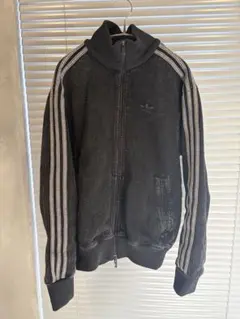W*S様 adidas ファイヤーバードトラックトップ ブラックデニム ジャケッ