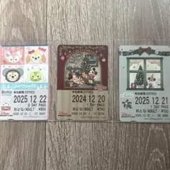 ディズニー リゾートラインフリーきっぷ3枚セットのサムネイル