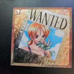 ONE PIECE ナミ シール 森永製菓