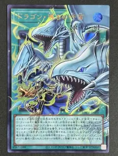 ドラゴン・導きの呼笛 オーバーフレームプリズマ ☆ 遊戯王 ドラゴン・導きの呼笛 プリズマティックシークレットレア