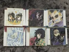 鬼滅の刃 全集中展 色紙 全9枚、クリアファイル、ブロマイド、クリア色紙