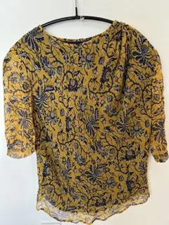 ISABEL MARANT ETOILE 花柄シルクブラウス
