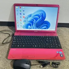 S113 SonyVaioかわいいノートパソコンSSD高速 Windows11