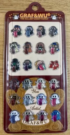 GRAF&WU ベロおばけシール ボンボンドロップ風　ぷっくりシール　非売品