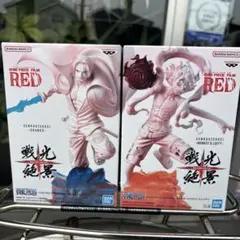 ルフィ、シャンクス、フィギュア、未開封