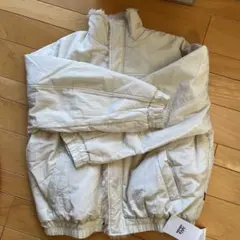 新品未使用タグ付 アイボリー アウター ジャンバー ブルゾン Lサイズ Java