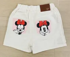 しまむら キッズ リトシー ディズニー ミニー デニム ショートパンツ
