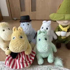 楽しいムーミン一家 ぬいぐるみ セキグチ