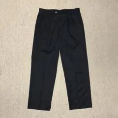 w36 00s NIKE GOLF 2tuck wide slacks ブラックのサムネイル