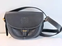 【美品】LOEWE ロエベ ショルダーバッグ アナグラム レザー ヴィンテージのサムネイル