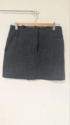 【ZARA】ダークグレー タイトスカート