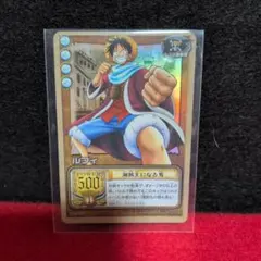 旧裏☆[美品]2002ワンピースカード・ルフィーのサムネイル