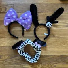 ディズニー カチューシャ ミニー、オズワルド他　まとめ売り