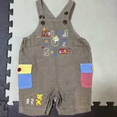 レア　日本製　ミキハウス　豪華　オーバーオー　ル　プッチー　MIKI HOUSE