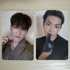 ateez gh2 makestar ラキドロ トレカ ホンジュン 2枚セット