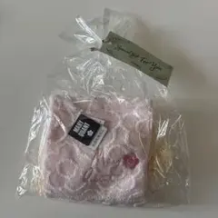 MARY QUANT 花柄ハンカチ ピンク