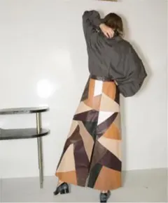 CITYSHOP PATCHWORK SKIRT 38 新品未使用のサムネイル