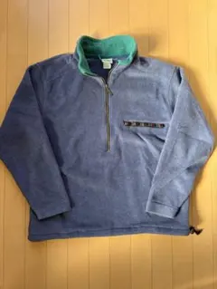 LLBEAN エルエルビーン　古着　ハーフジップ